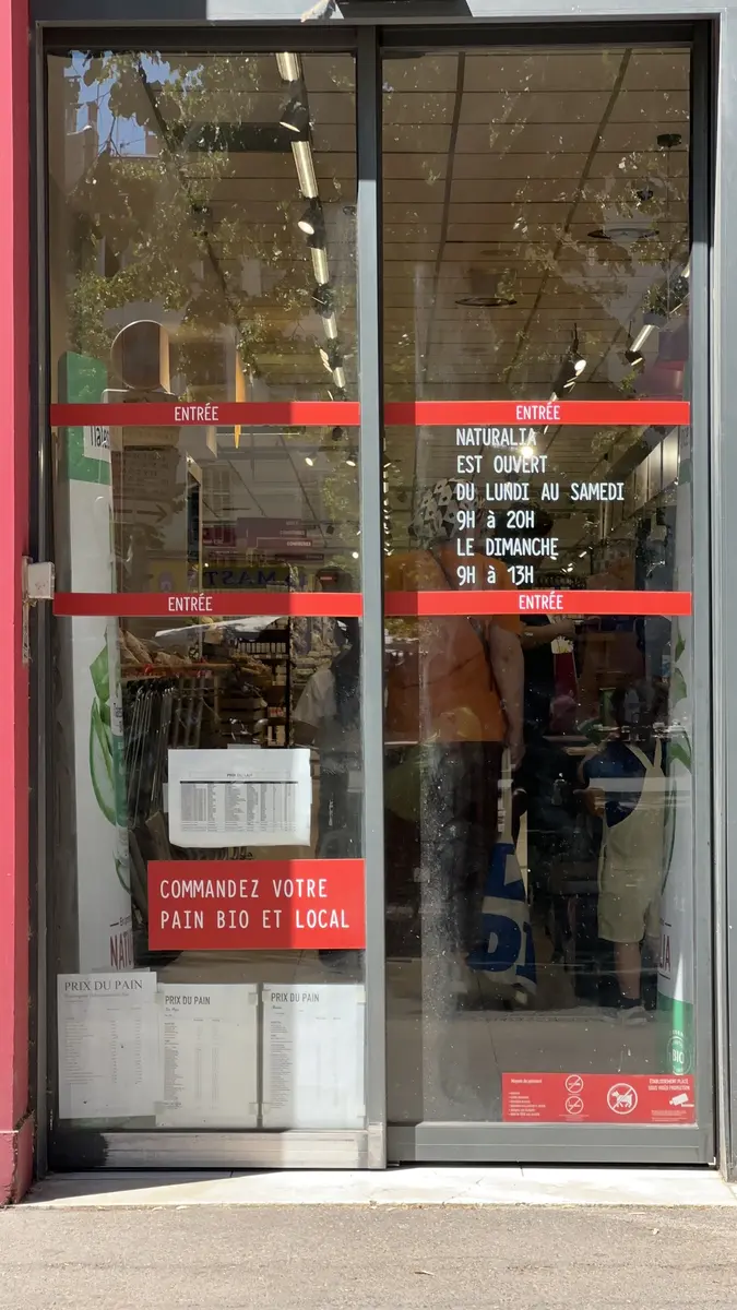 Boutique Naturalia avenue du Prado