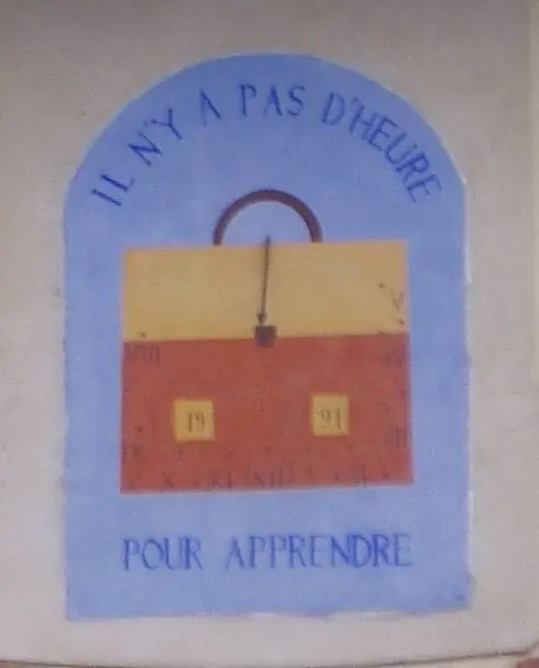 Cadran solaire de Névache Ville Basse