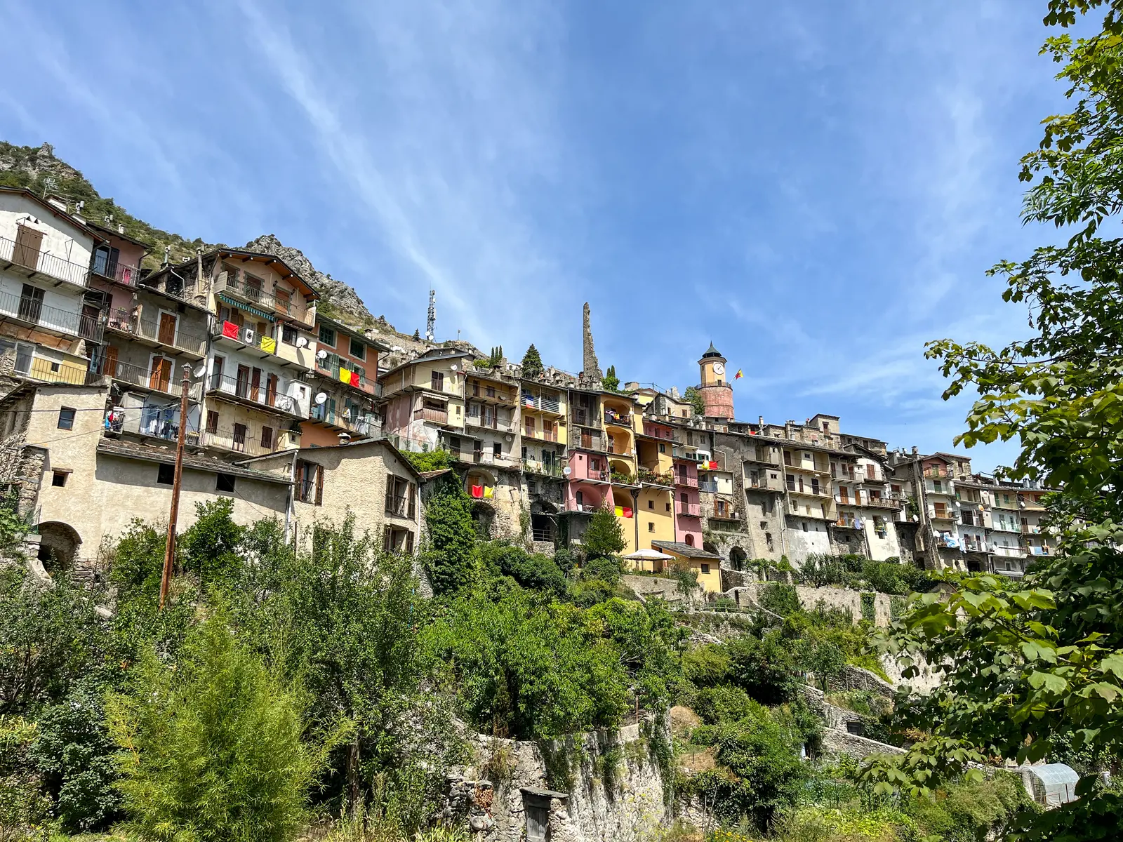 Vue Tende