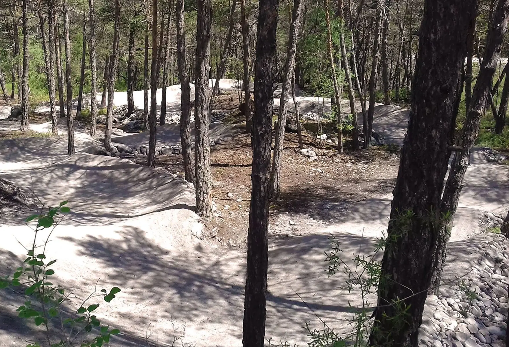 Pump track d'Uvernet-Fours