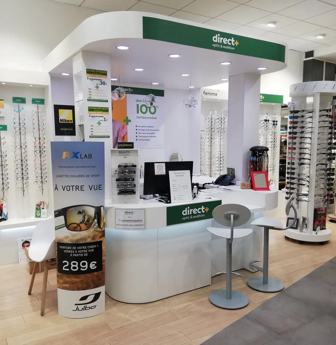 Direct Optic et Audition dans la Pharmacie du Champsaur, à St Bonnet-en-Champsaur