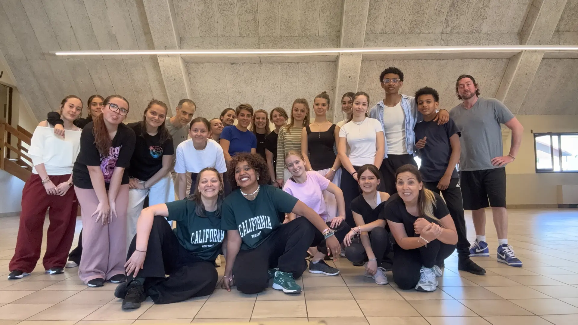 La photo du précédent workshop dans la salle paroissiale