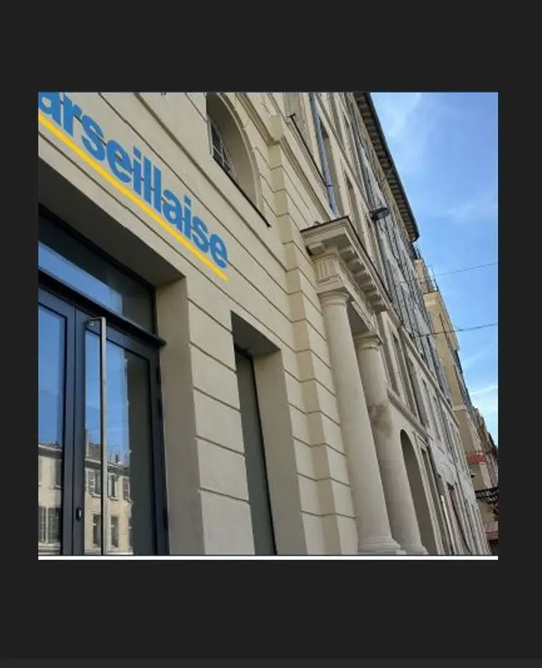 Façade du Journal La Marseillaise