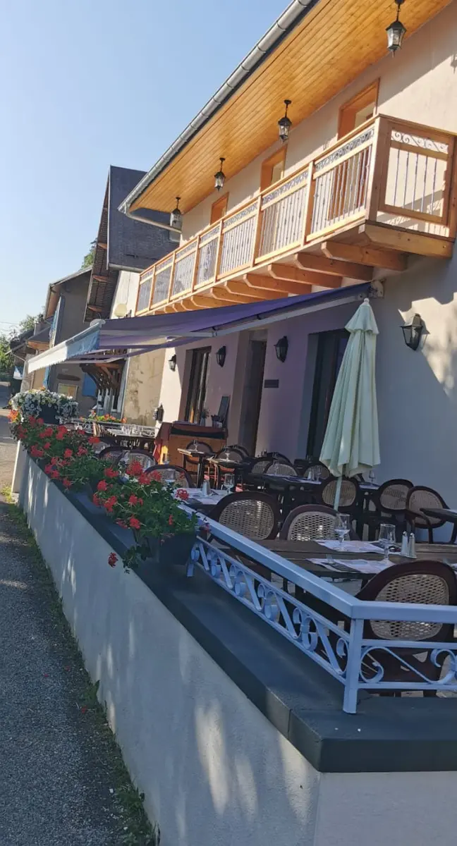 Terrasse de l'auberge du lac
