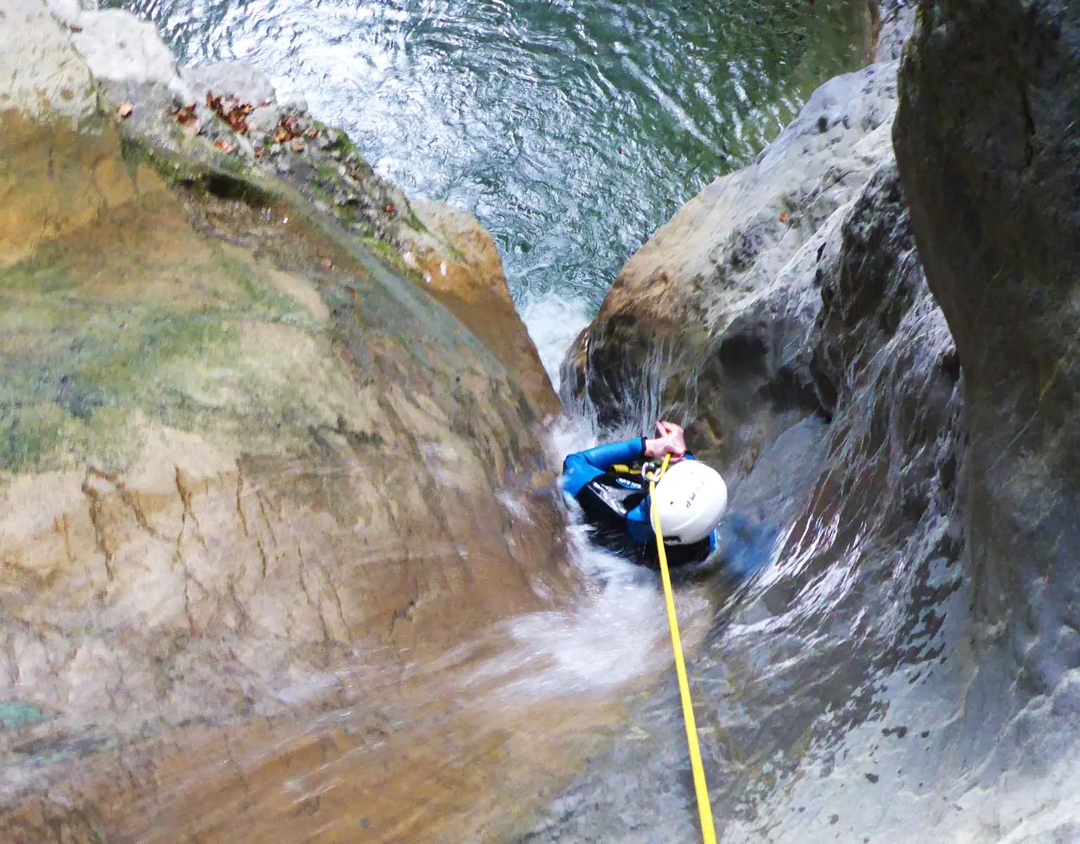 Stage encadré pour le canyoning