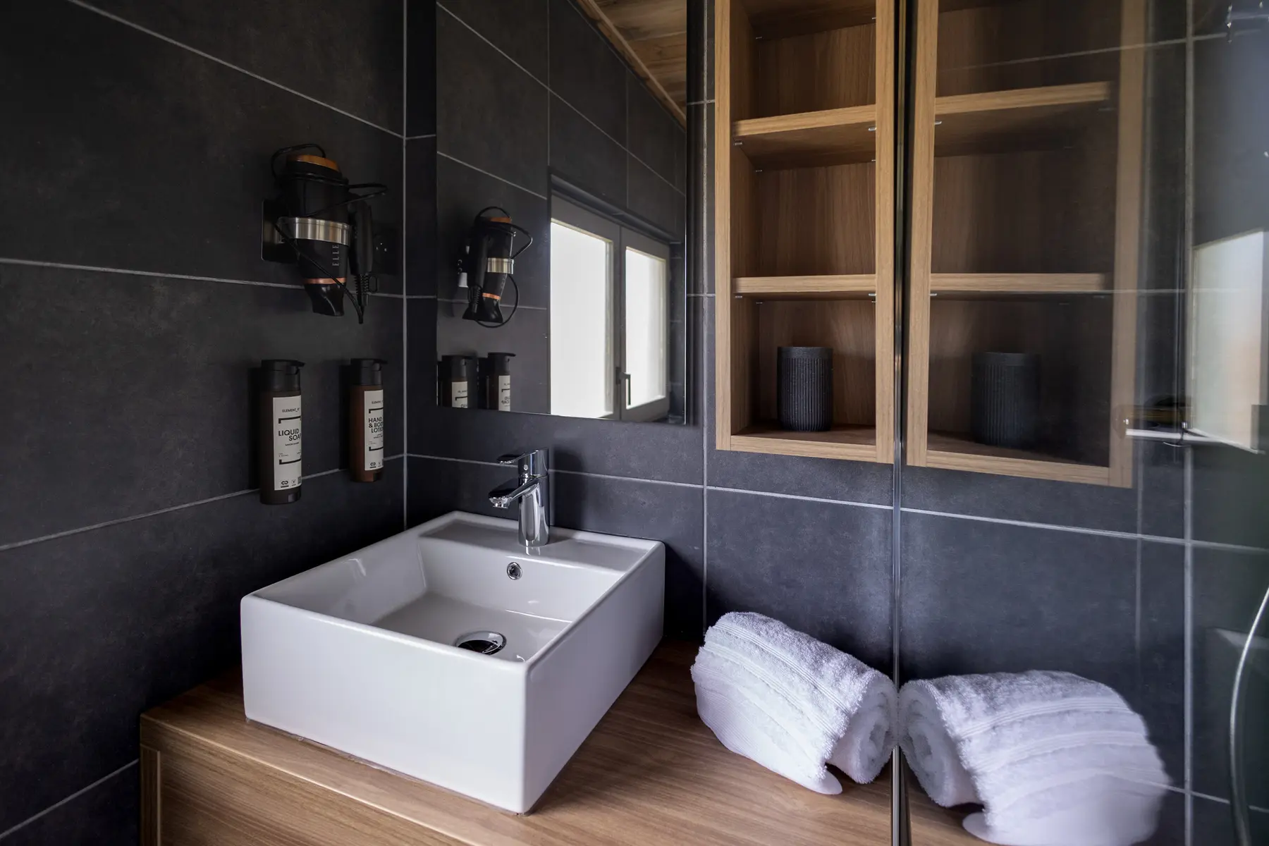 Salle de bain Les Lodges du Lac
