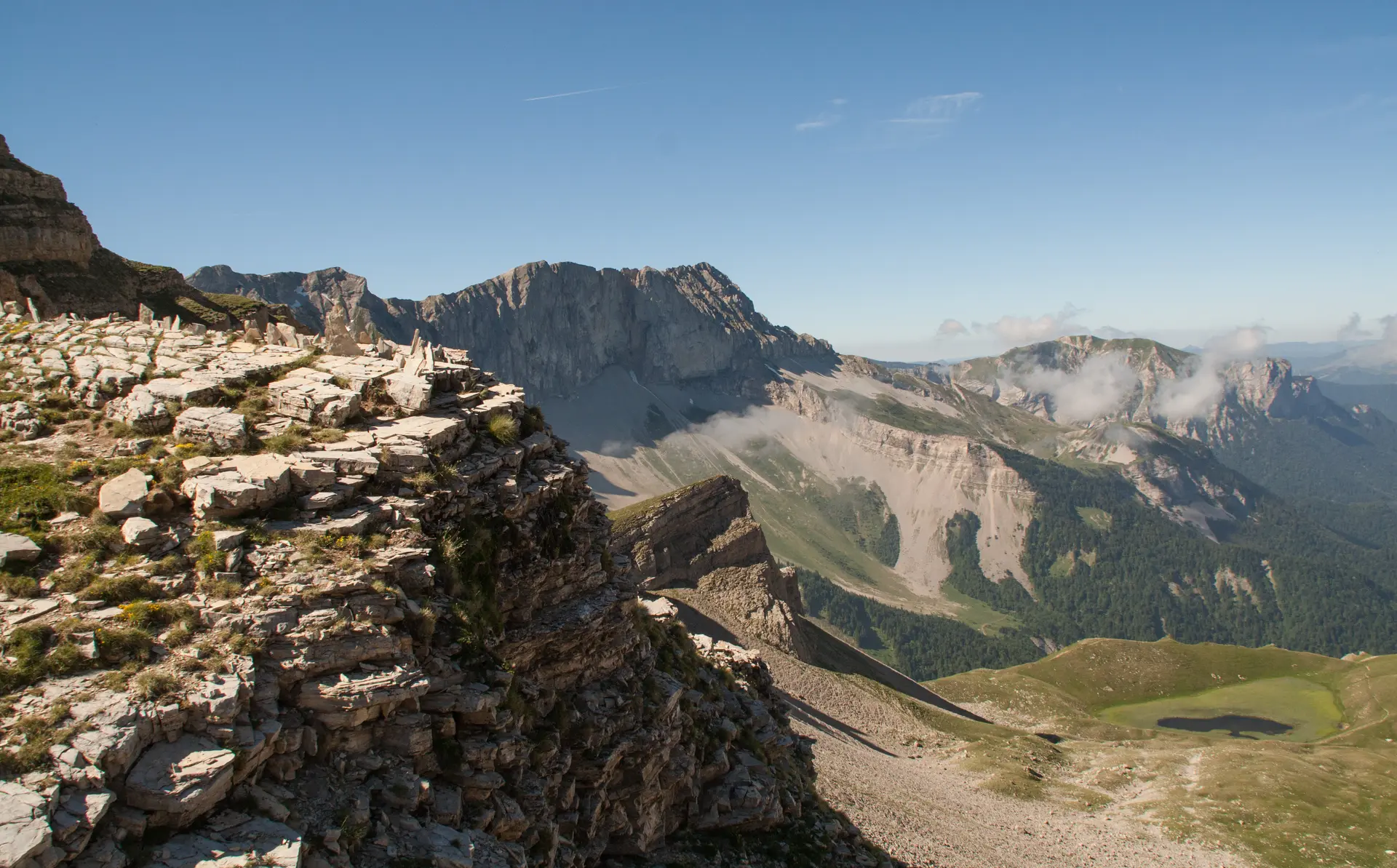 Randonnée au col du Charnier