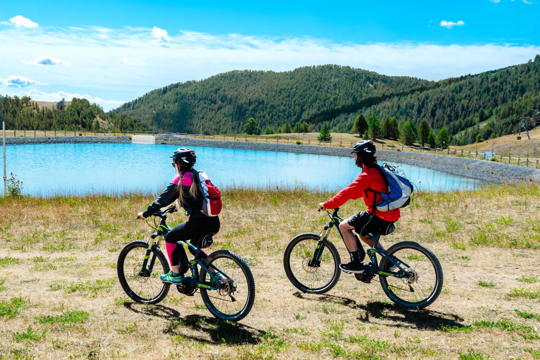 Tour des Eguilles en VTT