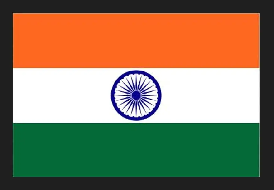 Drapeau de l'Inde
