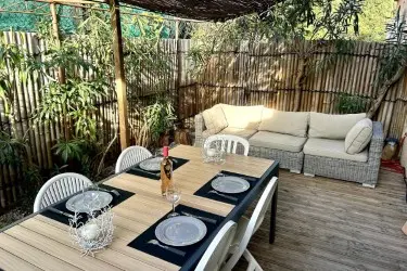 terrasse maison des vacances