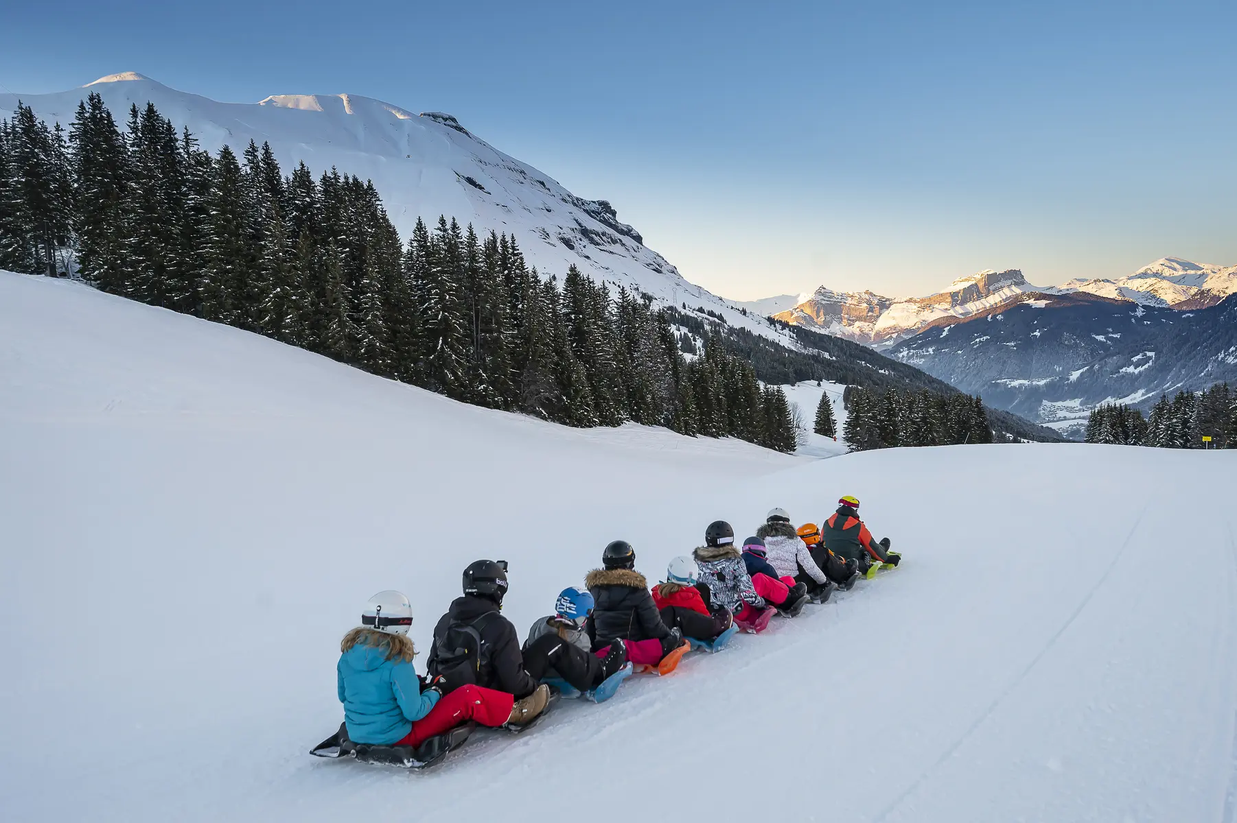 Snakegliss aux Contamines
