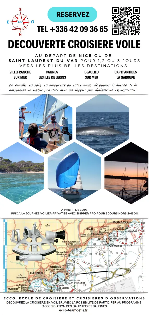 Découverte croisière en voilier habitable