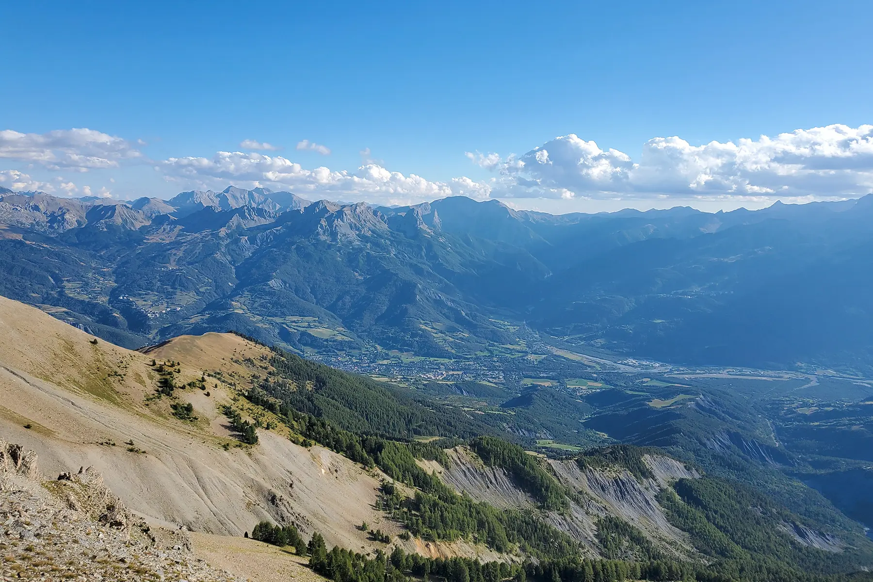 Randonnée au-dessus de Saint-Pons