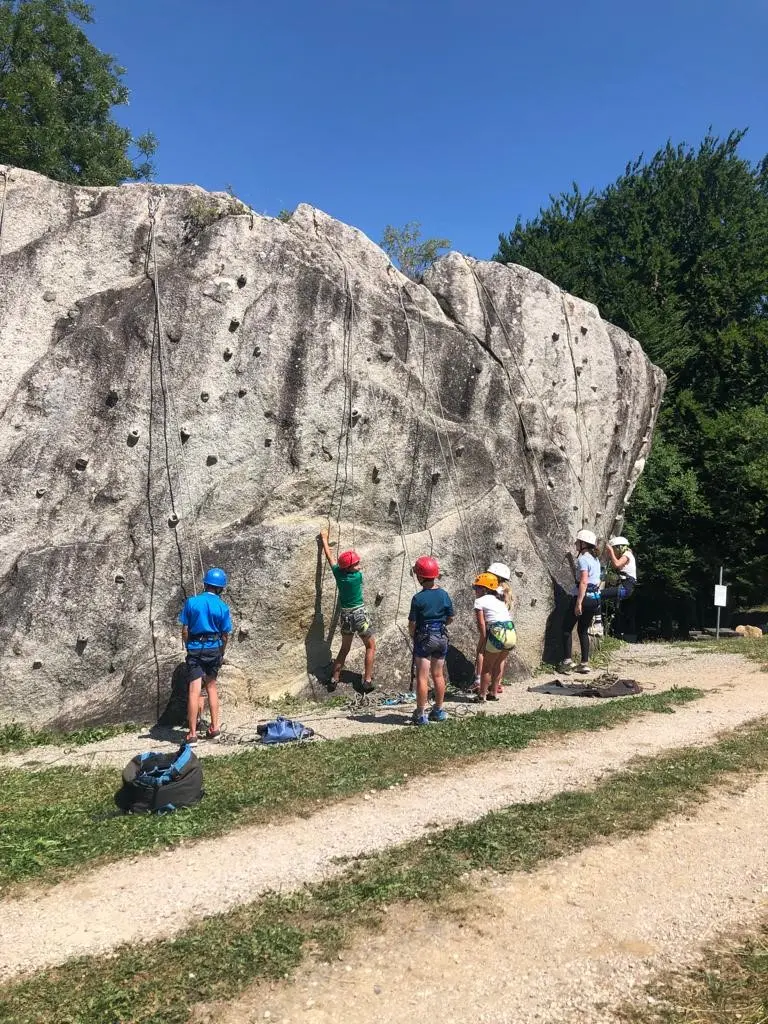 Escalade au rocher de Rochefort