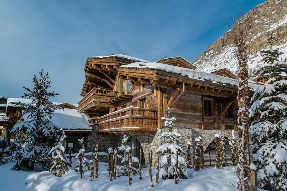 Façade extérieure - Chalet Val d'Isère - M Group