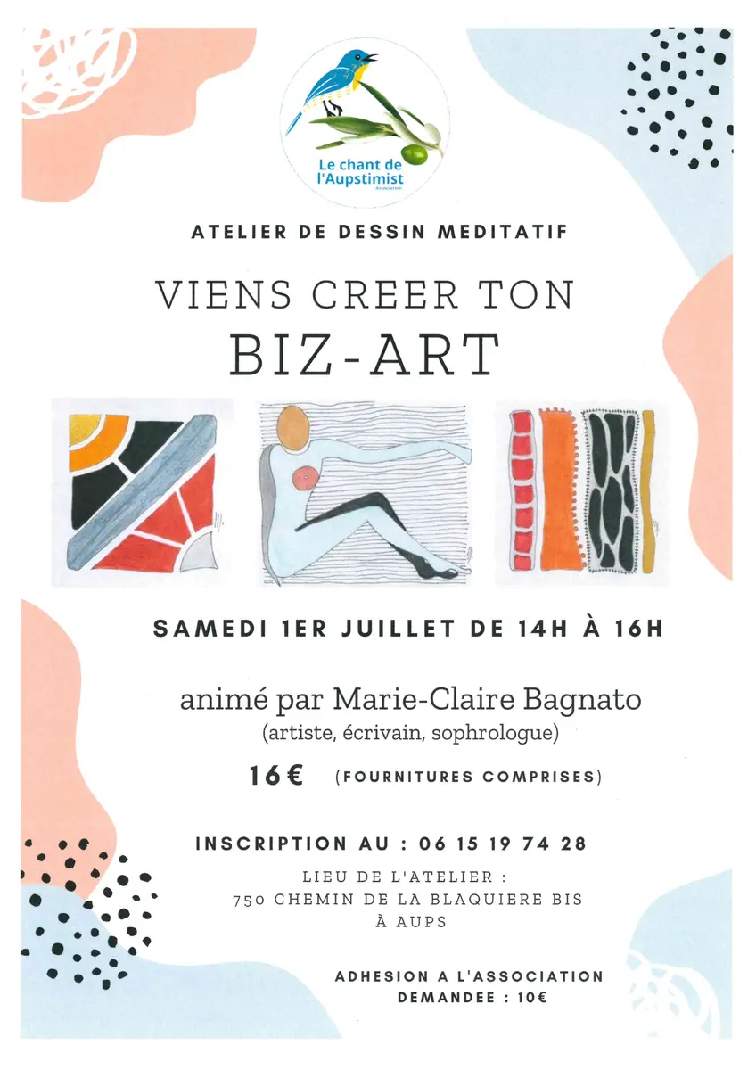 Atelier de dessin méditatif