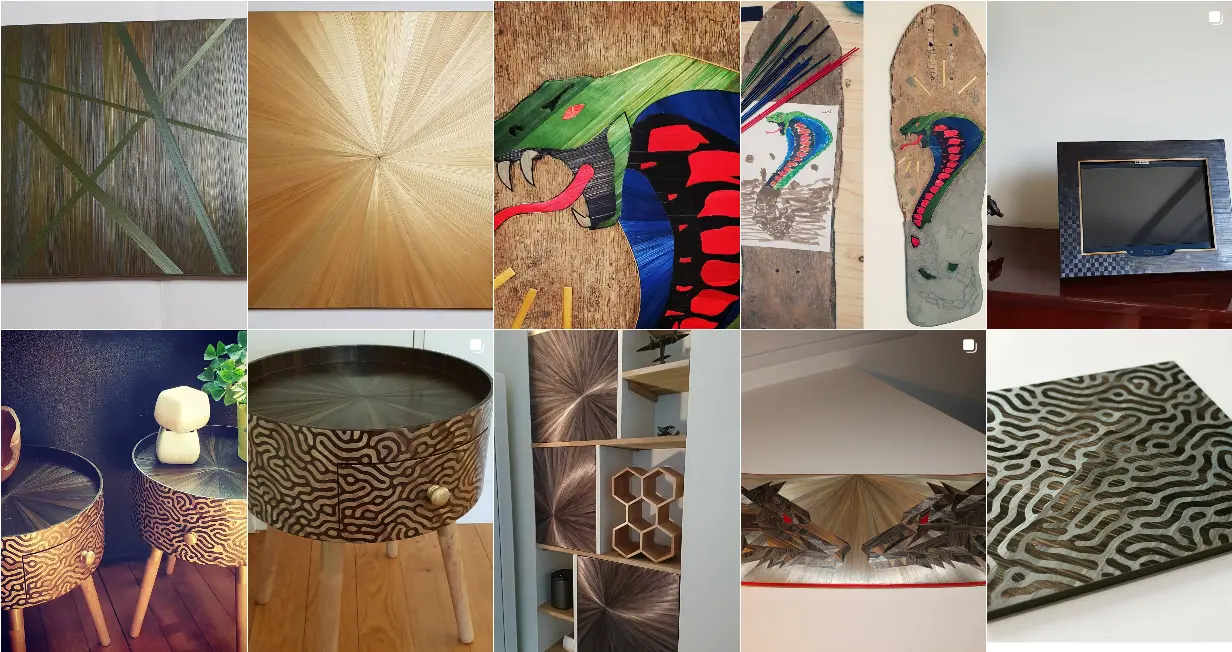Amandine Pagnon, atelier de Marqueterie de Paille_Saint-Germain-en-Laye