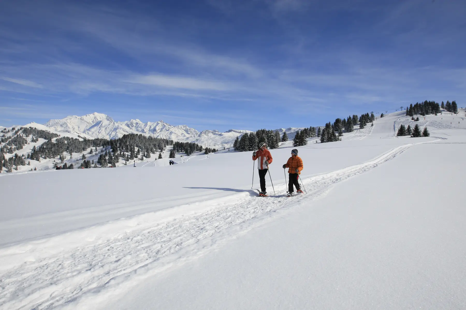 Sentier piétons et raquettes du Mont-Clocher
