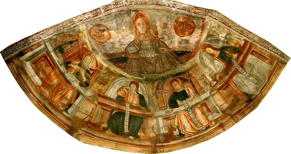 Fresques de la Chapelle Saint Thomas Thorame Basse