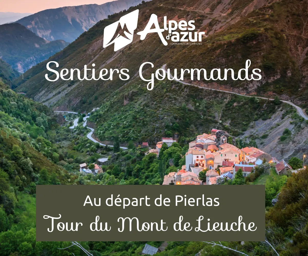 Itinéraire Sentiers Gourmands_Pierlas_Tour du Mont de Lieuche