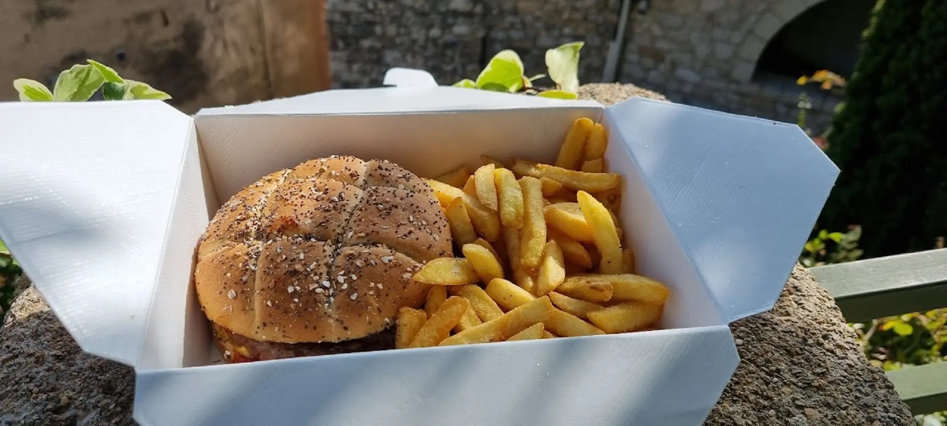 Burger frites