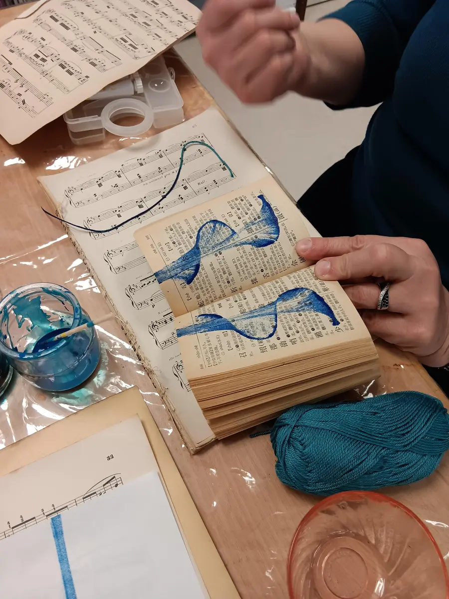 Recycl'Art Papier avec Catherine