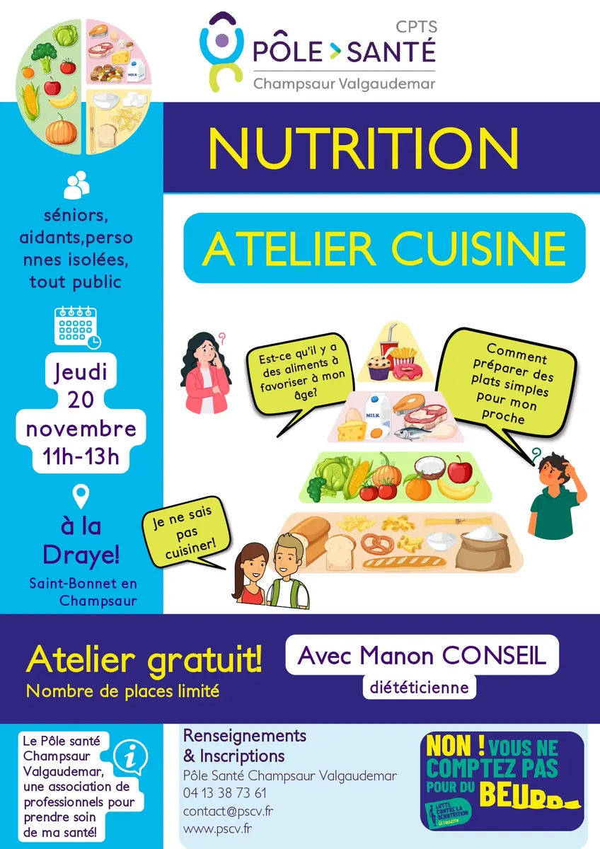 Atelier cuisine nutrition seniors