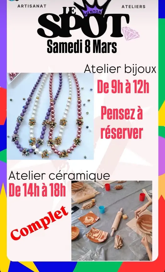 Ateliers créatives