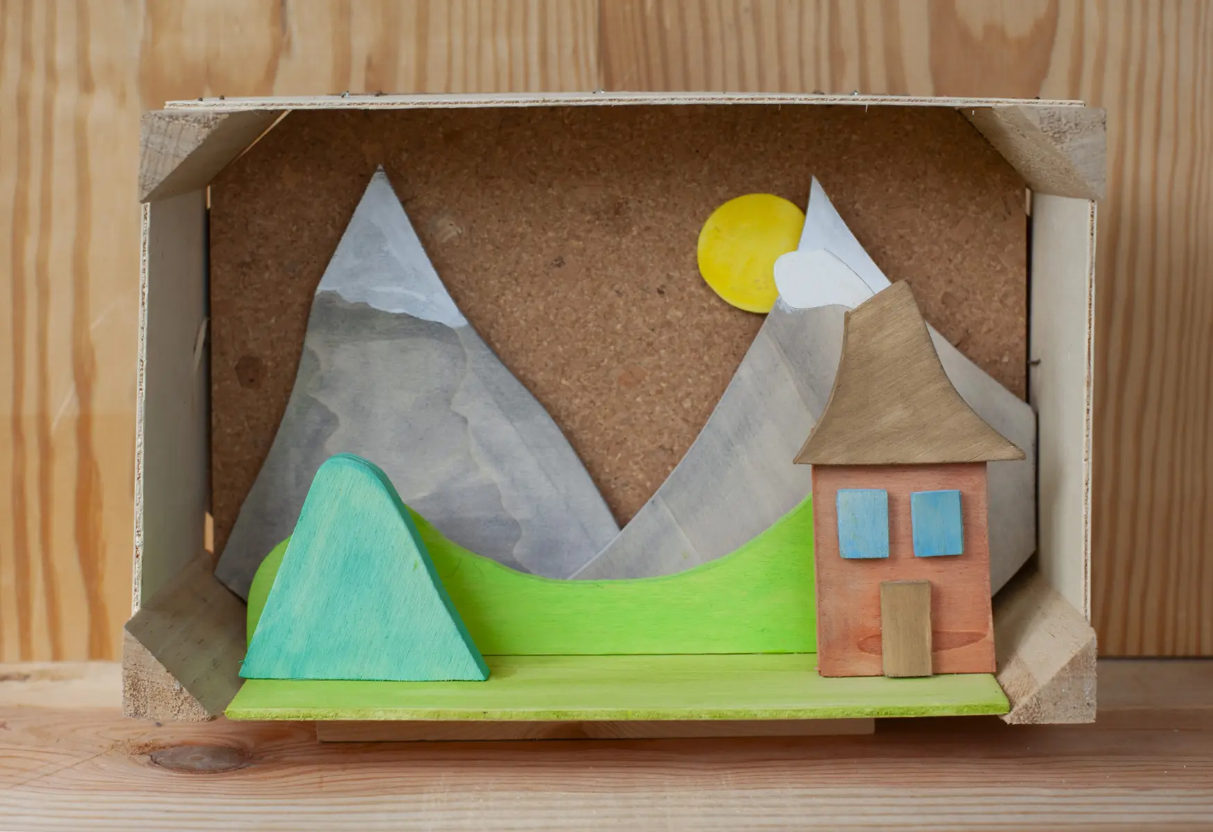 Paysage en boîte