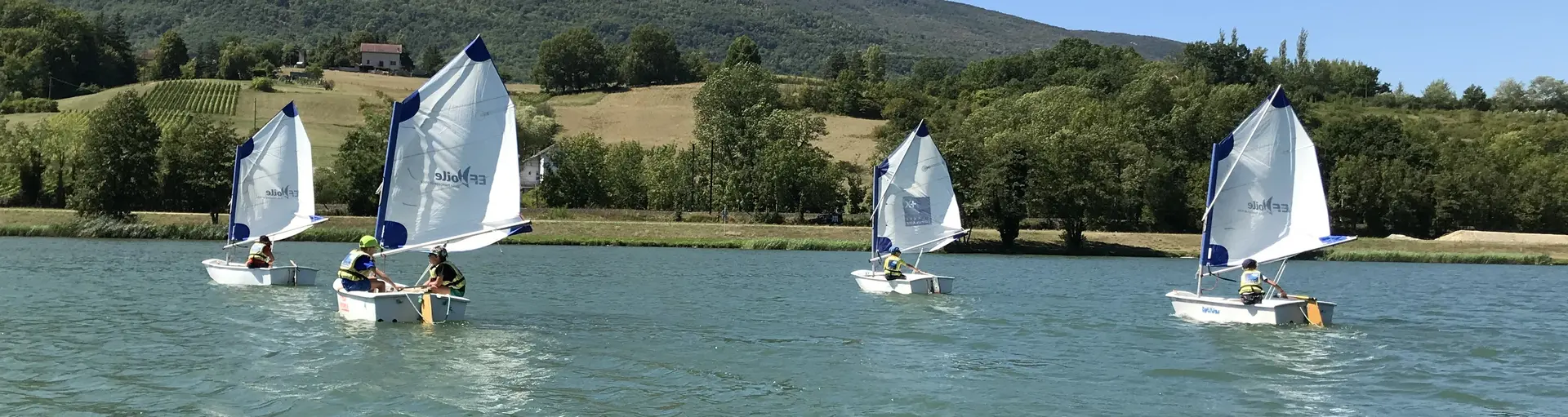 Cours de voile colectif
