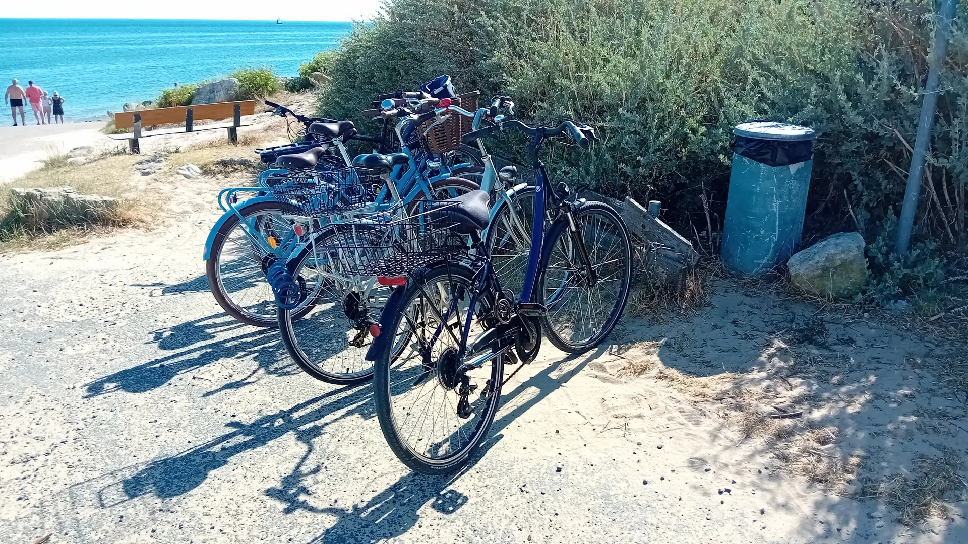 Parkings vélos - Route de la Pointe de Grignon