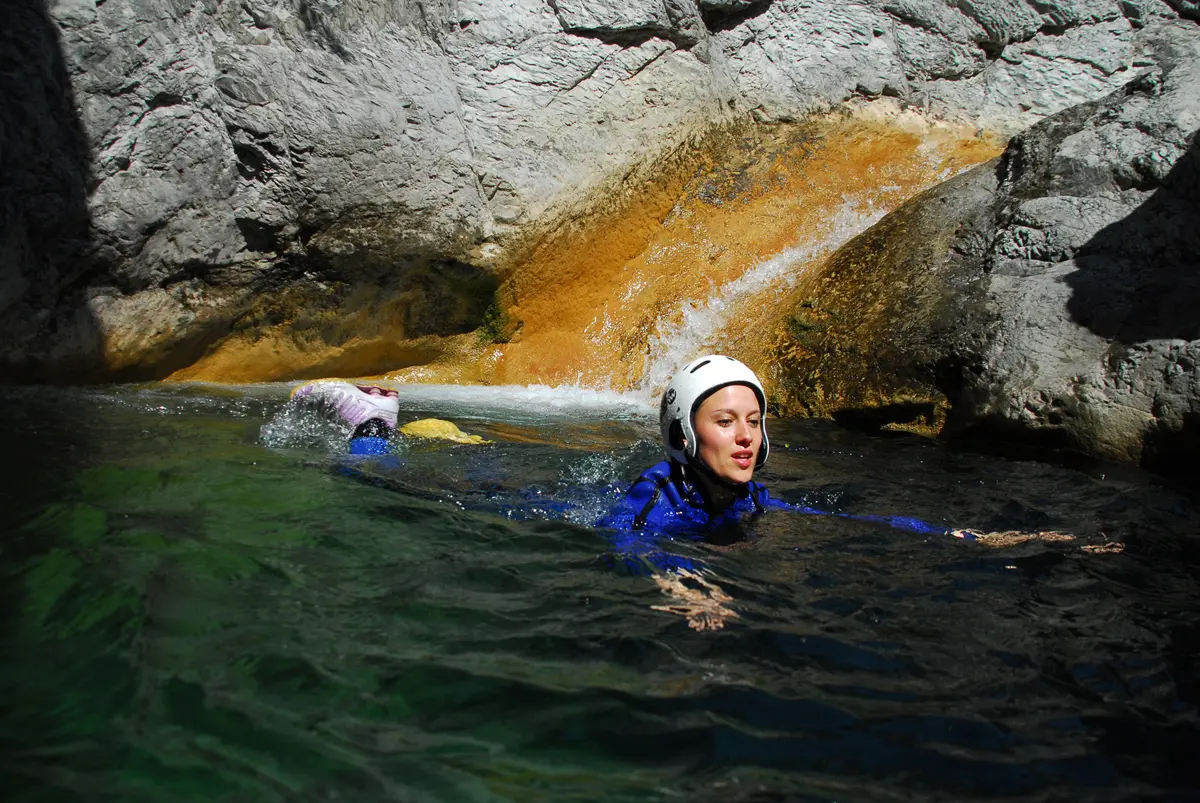 Canyoning avec le Bureau des guides du Champsaur Valgaudemar