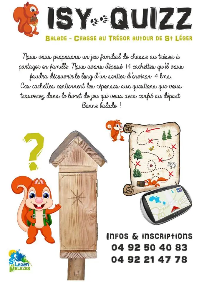 Isy quizz à St Léger-les-Mélèzes