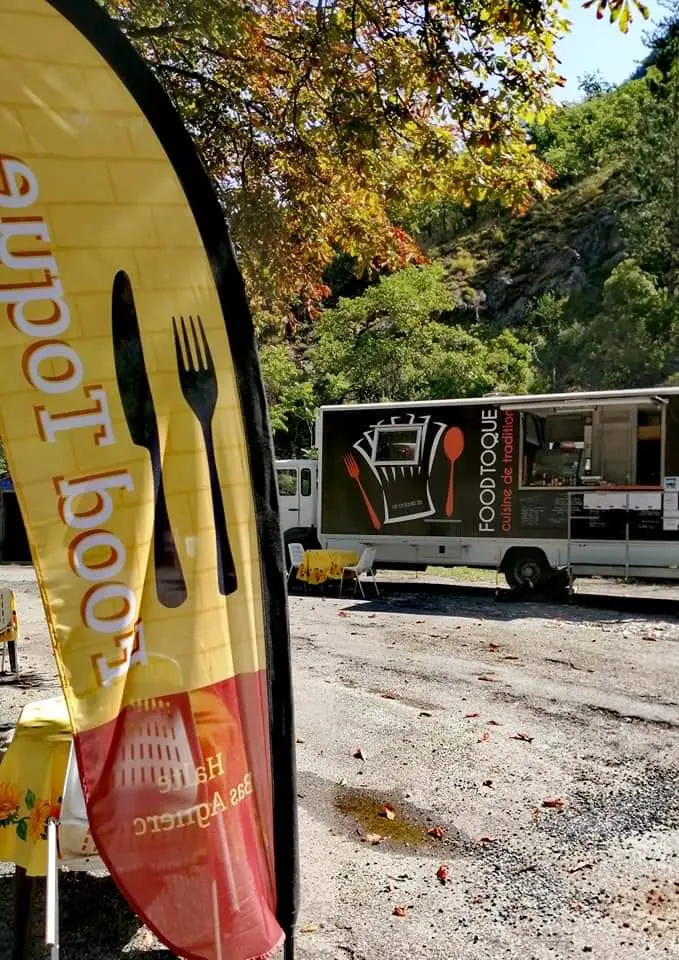 Food truck à Entrevaux