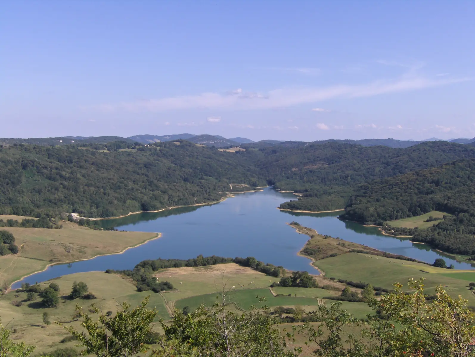 Vue sur le Lac de Filheit