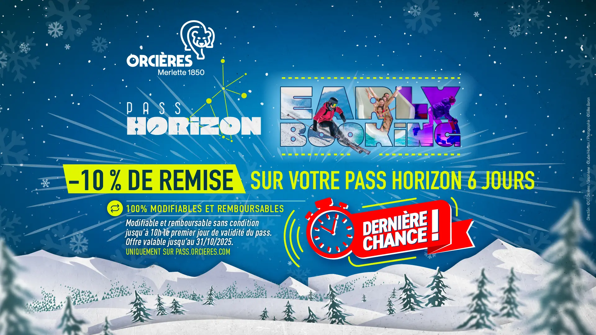 Early Booking : exclu web_Orcières
