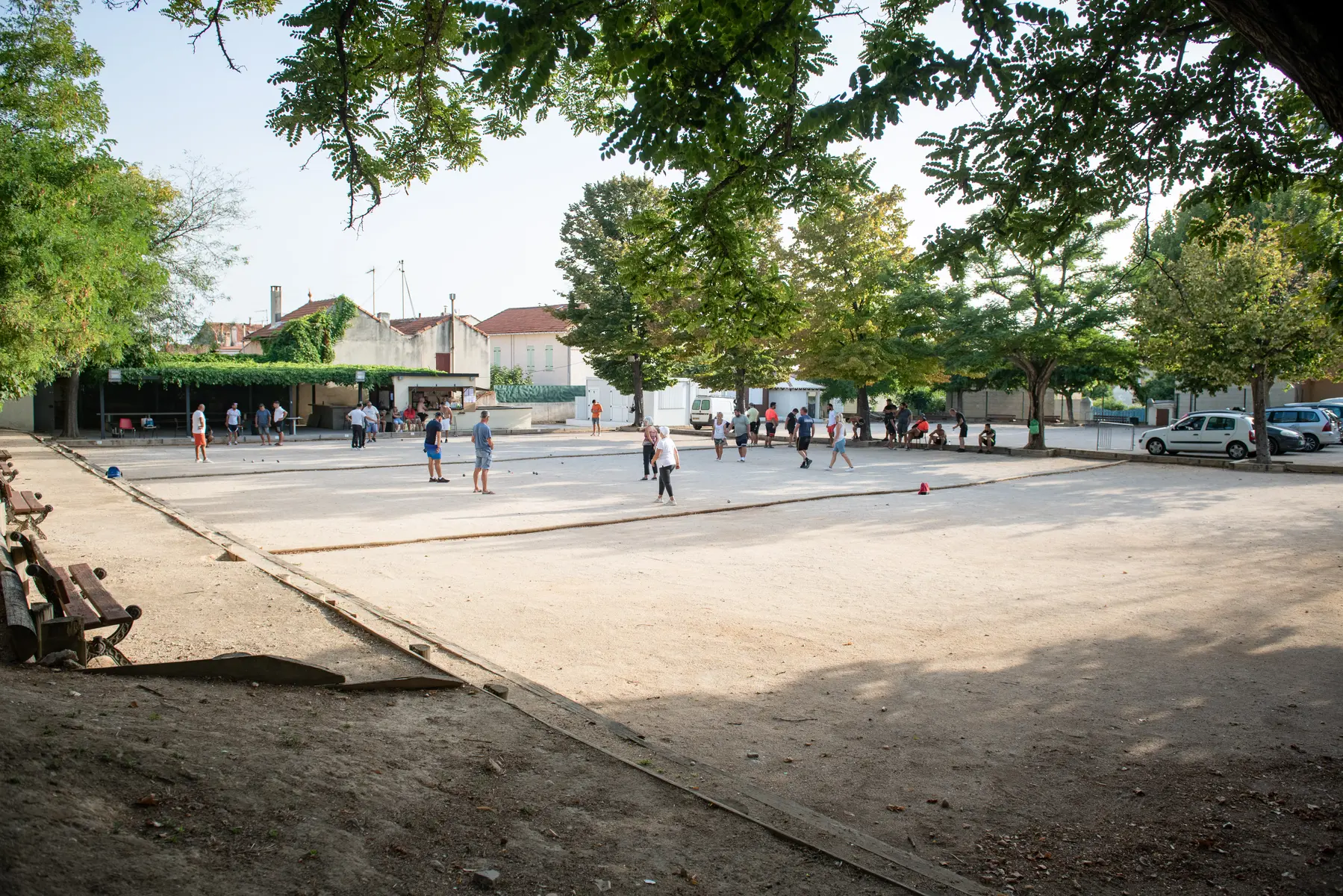 boulodrome pas de faon, Saint André