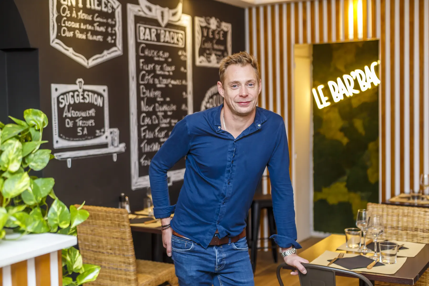 M. Clément Maneyrol - restaurant Le Barback Evian