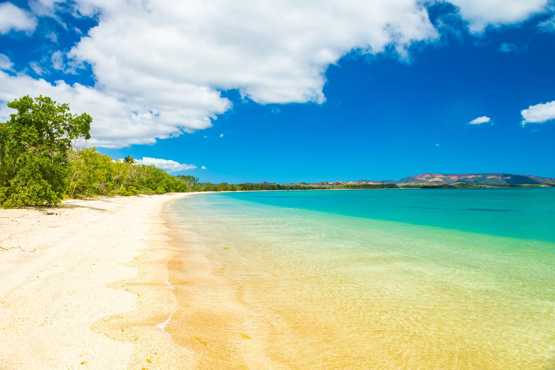 plage, poum, nenon, grand nord, lagon, sable