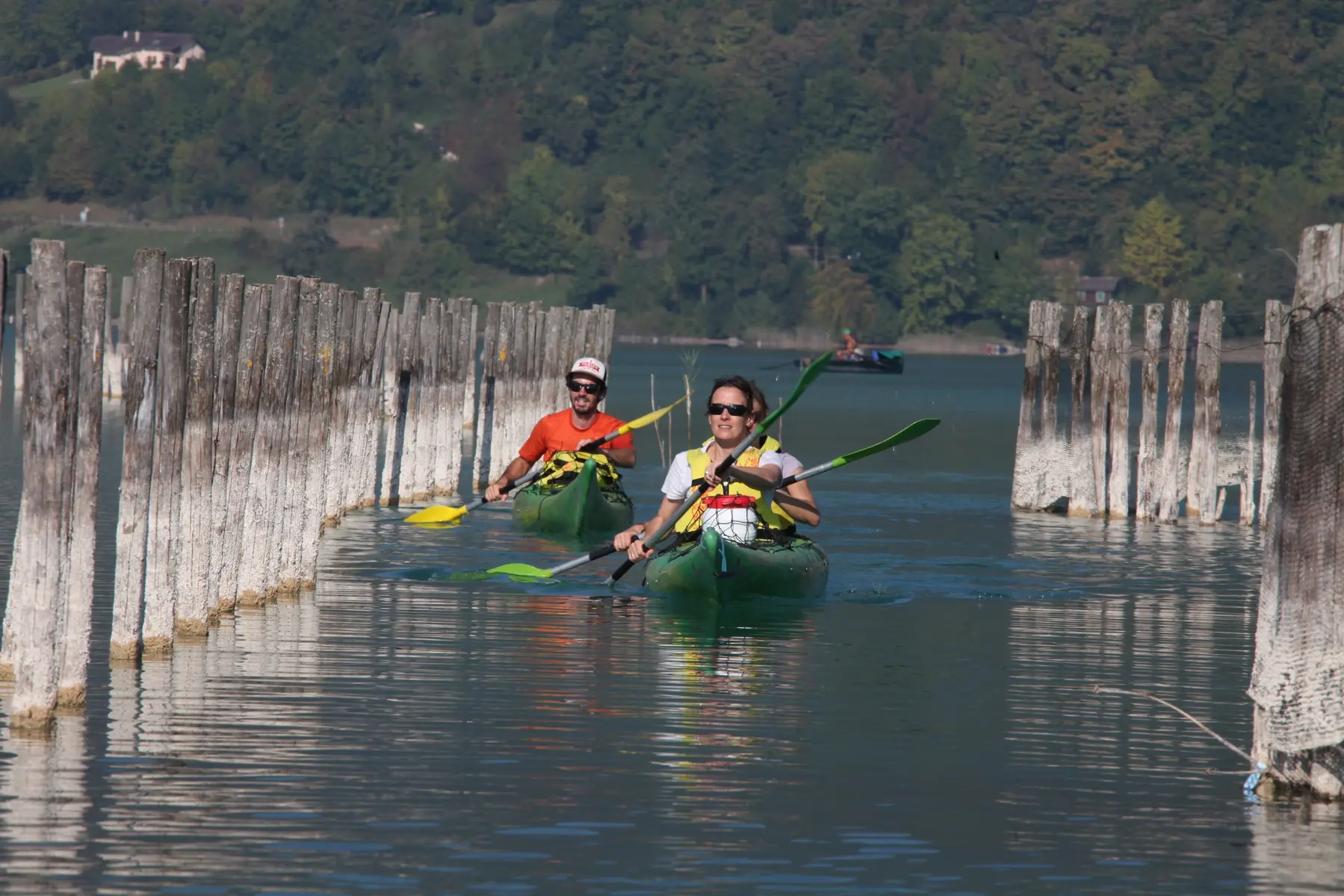 Canoe Kayak sur le Lac d'Aiguebelette