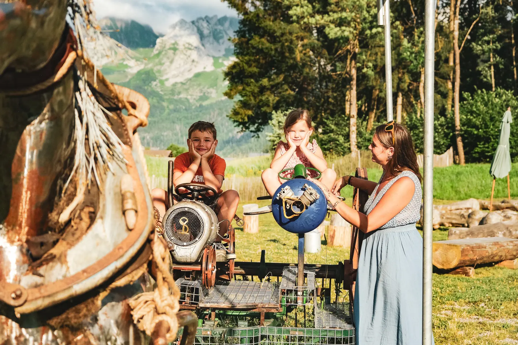 éjour ludique avec accès au parc de jeux La Source_Le Grand-Bornand