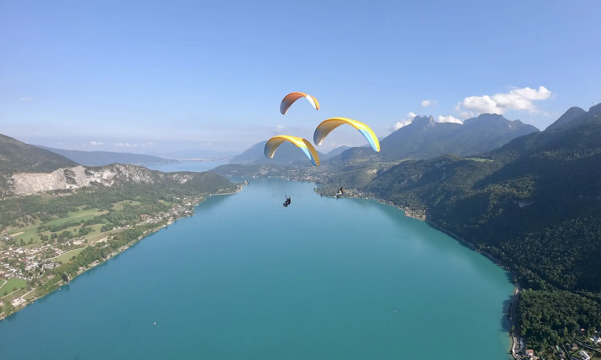 parapentes lac