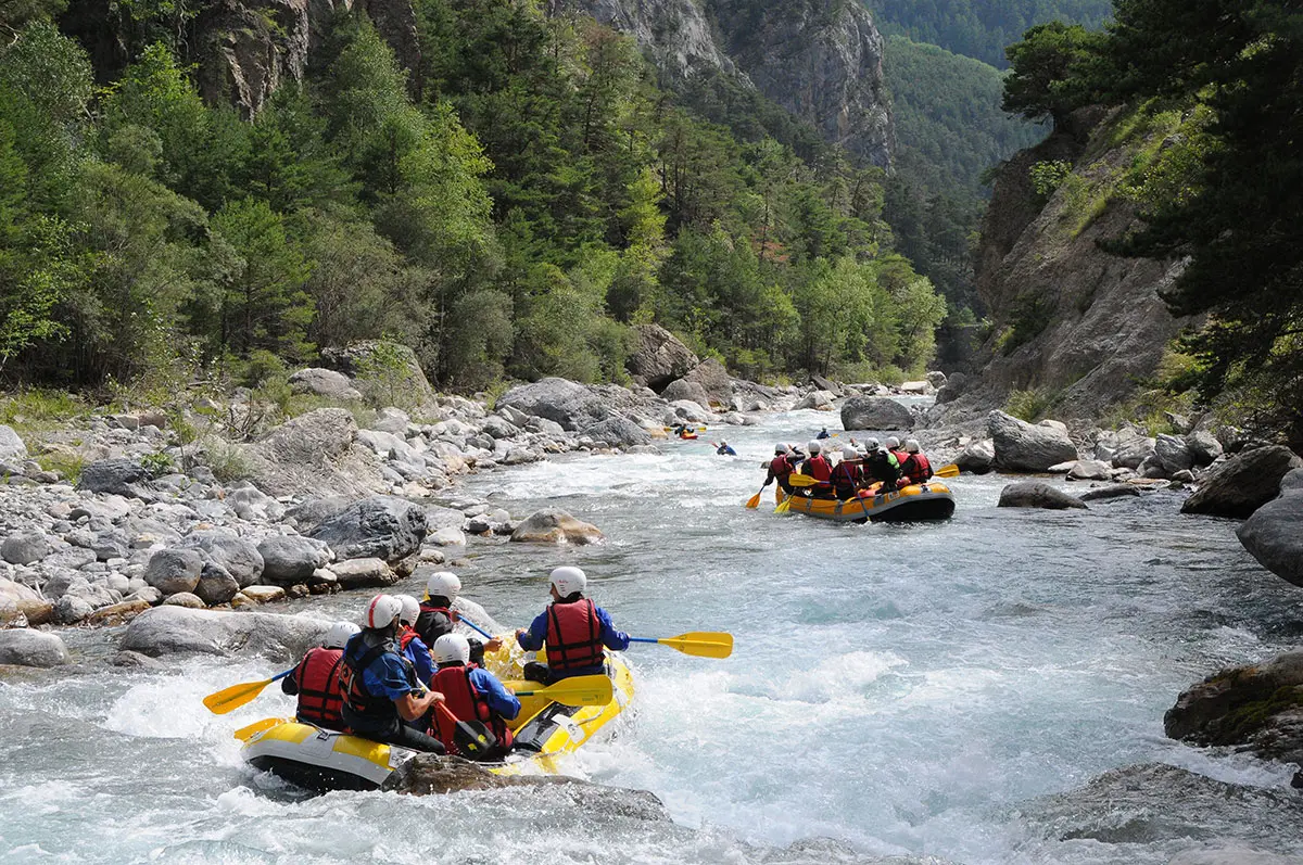 Raft sur le Guil