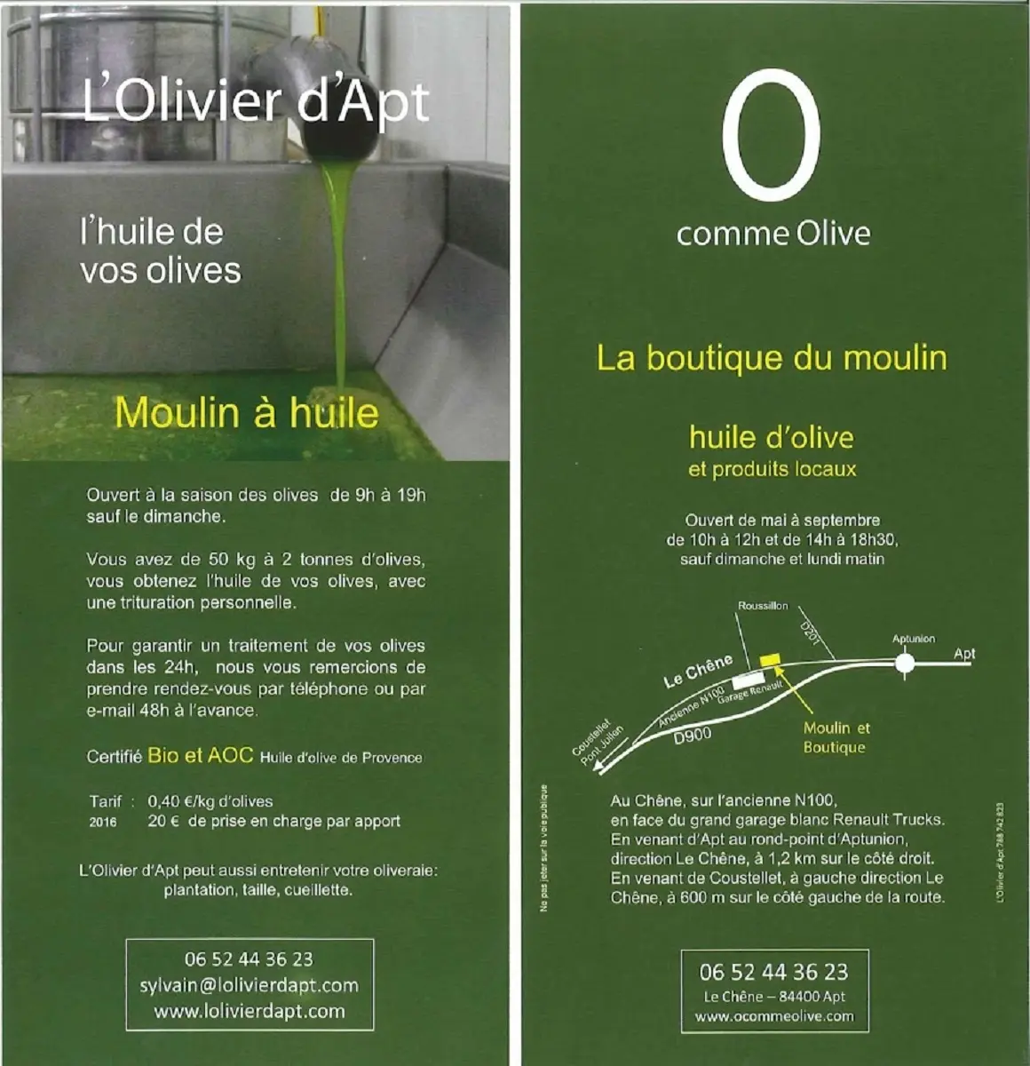 L'Olivier d'Apt