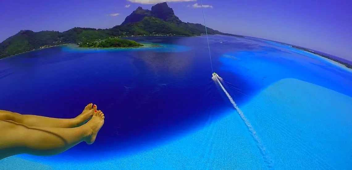 Bora Bora Lagoon Parasail