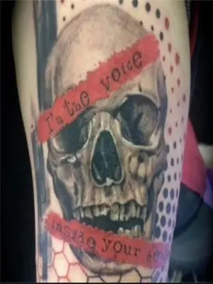 tatouage sur un bras