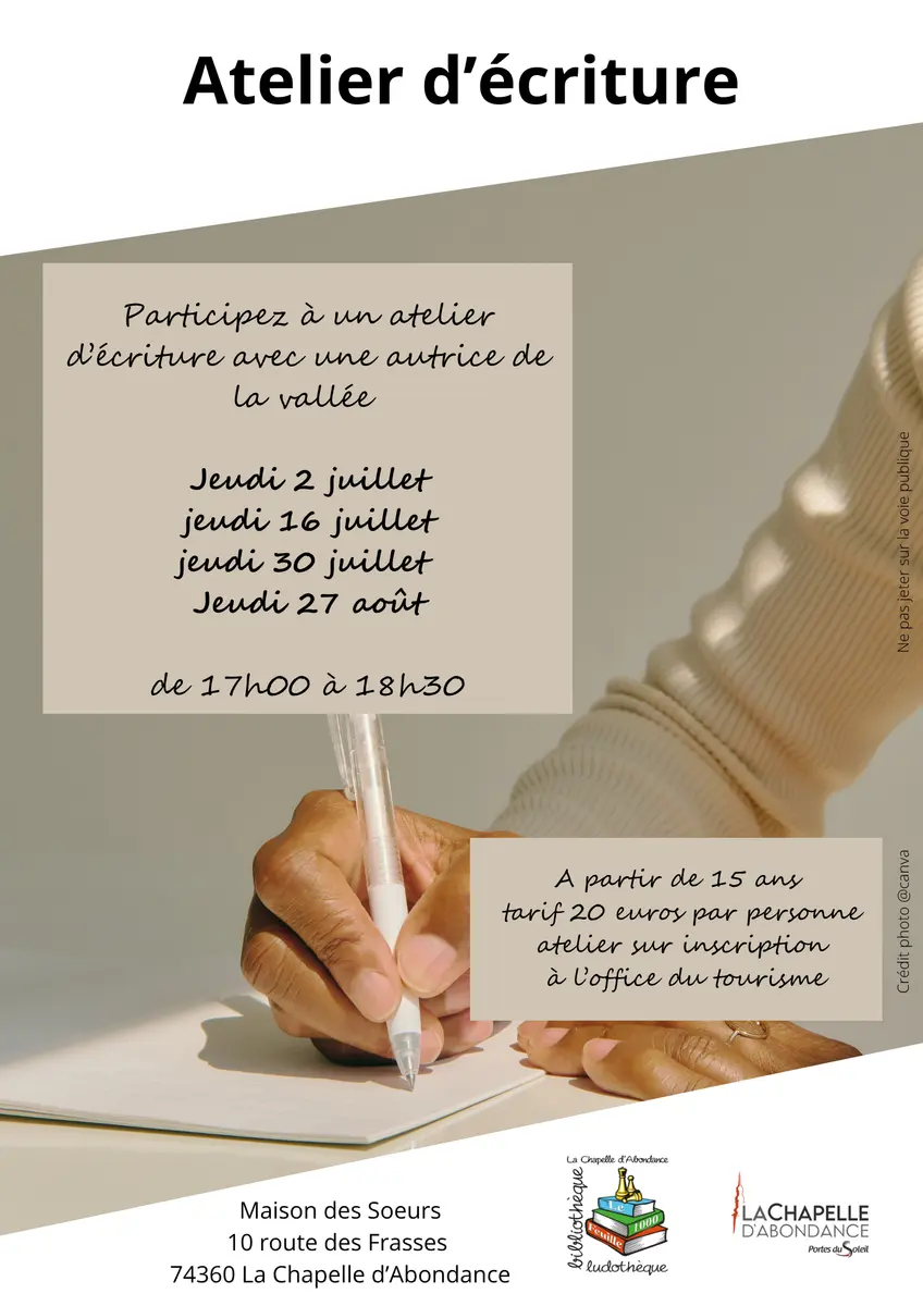 Writing Workshop_La Chapelle-d'Abondance