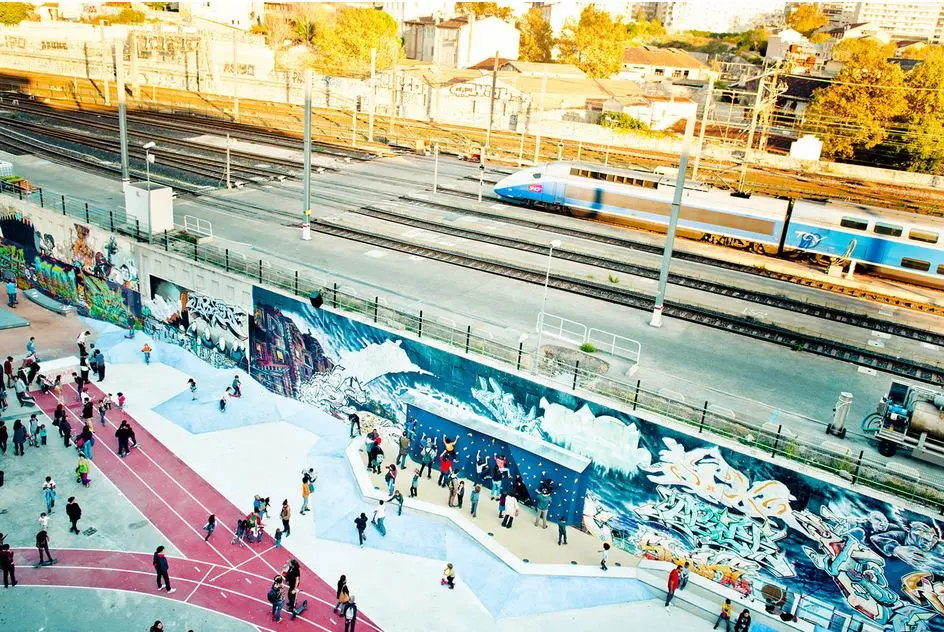 Playground skatepark Friche Belle de Mai