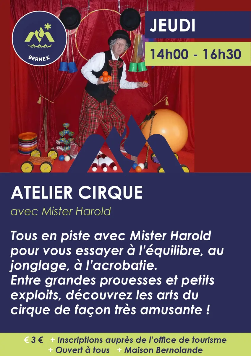 affiche de l'activité