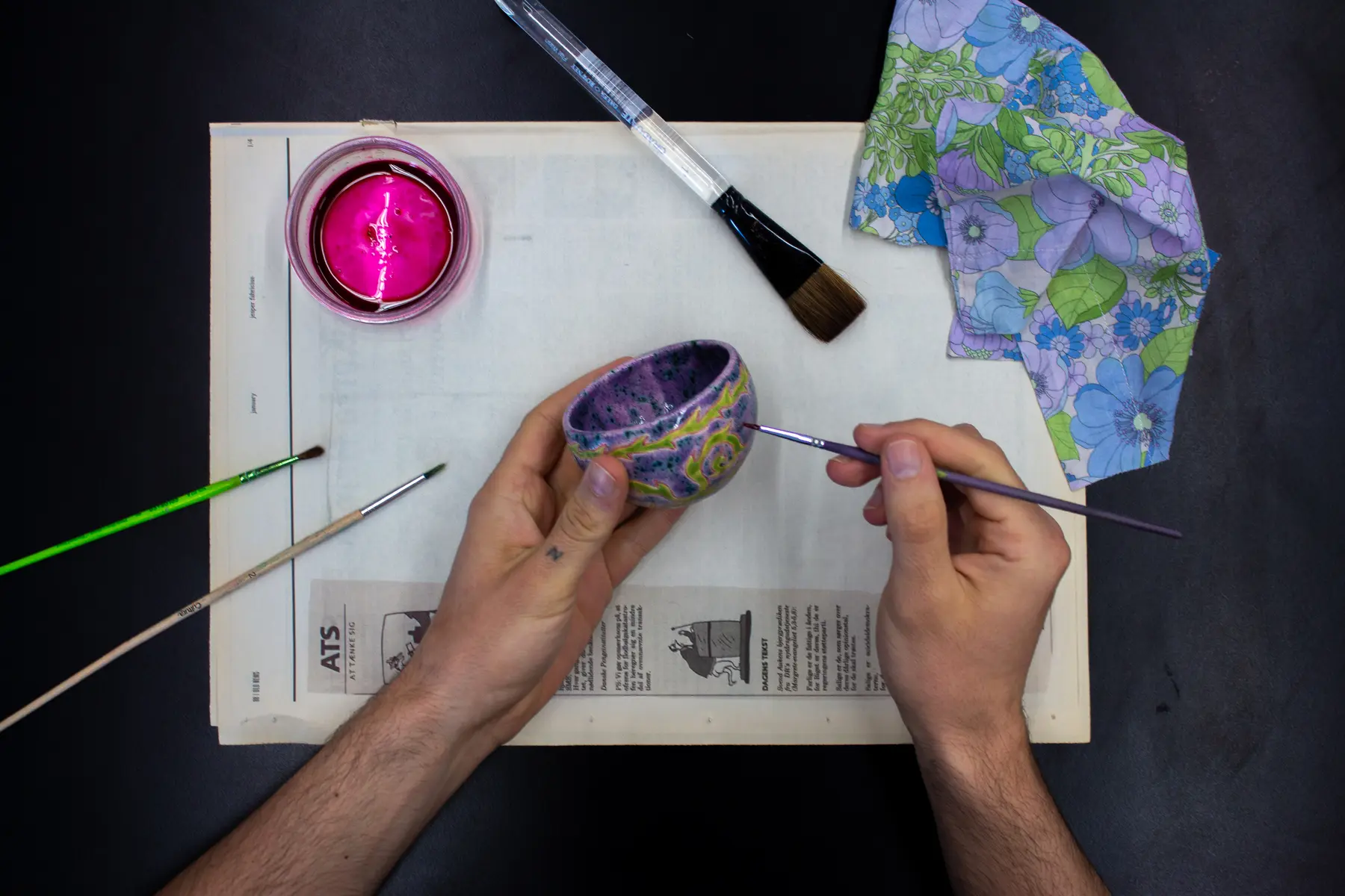 Atelier de céramique avec Elisa Bode au FRAC Sud